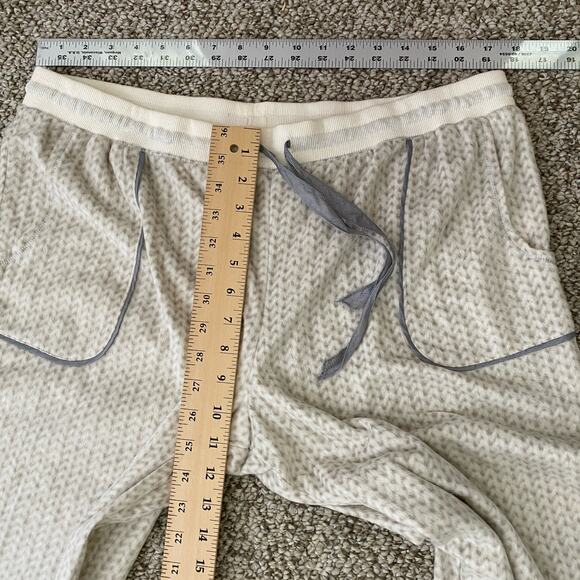 Simply Vera Womens Lounge Set Size XL Cream Gray Cozy Pajamas Soft - Picture 11 of 11